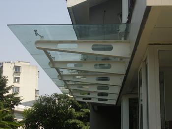 供應玻璃雨棚廠家