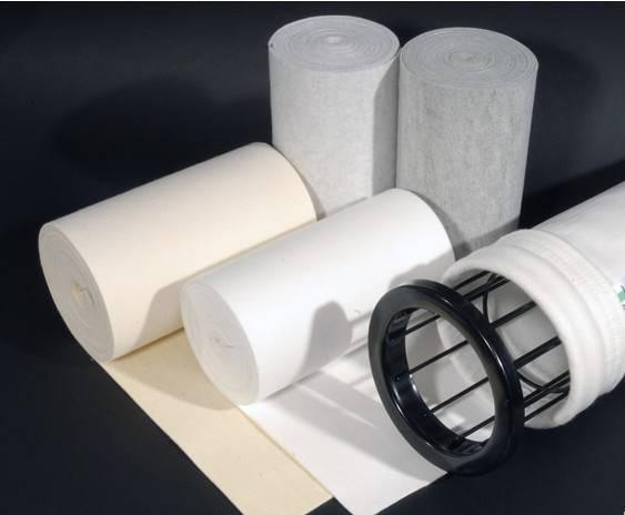 供應(yīng)水泥廠防靜電濾袋針刺氈防靜電收塵布袋