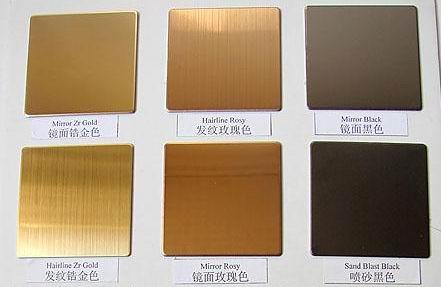 供應(yīng)現(xiàn)貨鈦金不銹鋼鏡面板，不銹鋼鈦金鏡面板現(xiàn)貨，拉絲不銹鋼鈦金板現(xiàn)貨