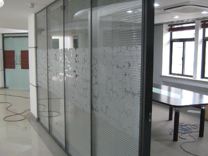 供應(yīng)蘇州辦公高隔斷墻成品玻璃隔斷