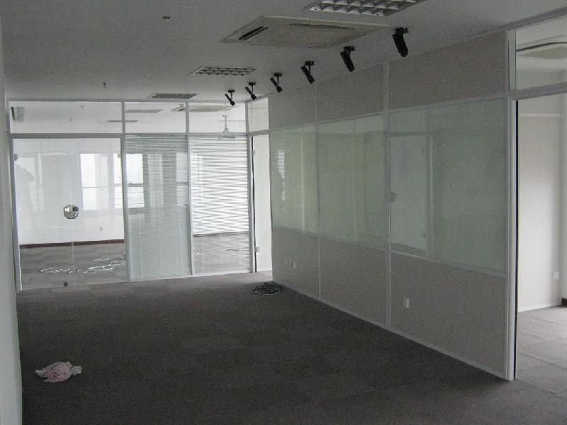 供應(yīng)蘇州辦公高隔斷墻成品玻璃隔斷