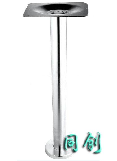 供應(yīng)餐館不銹鋼餐桌腳,圓底盤不銹鋼臺(tái)腳