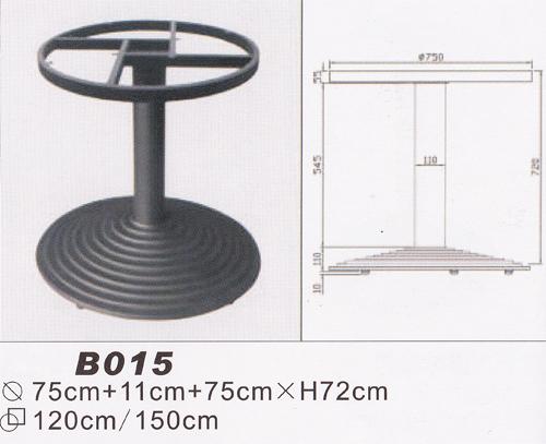 供應(yīng)大餐桌圓盤大底盤腳架