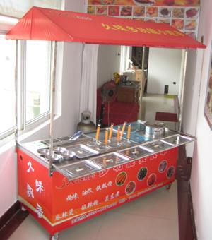 供應(yīng)香酥童子雞小吃車火爆加盟