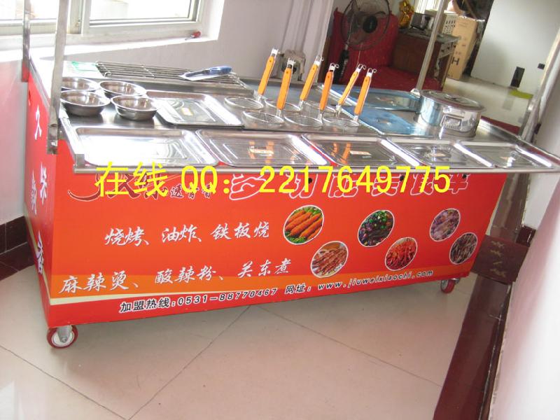 供應多功能燒烤小吃車關東煮小吃車