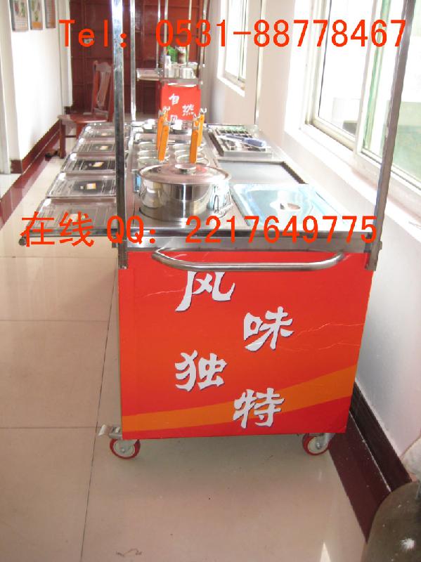 供應多功能燒烤小吃車關東煮小吃車