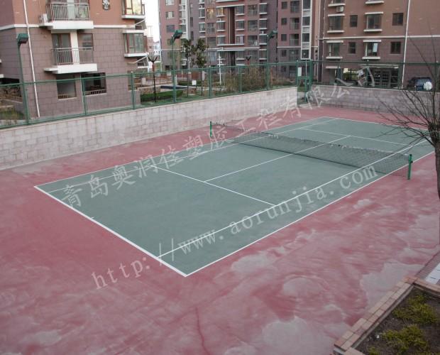 供應(yīng)煙臺(tái)硅PU籃球場(chǎng)-硅PU網(wǎng)球場(chǎng)-奧潤(rùn)佳