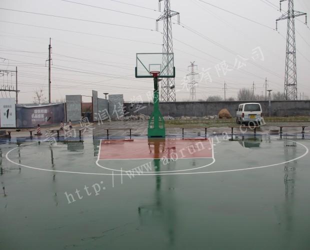 供應青島硅PU籃球場地面-專業(yè)硅PU球場