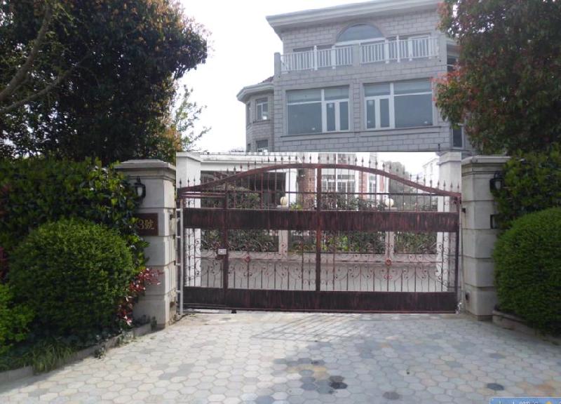 供應電動鑄鋁庭院門鑄鋁圍欄