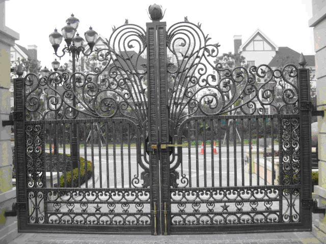 供應別墅鑄鋁門鑄鋁庭院門