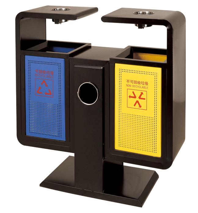 供應(yīng)分類環(huán)保垃圾桶/小區(qū)垃圾桶/戶外垃圾桶/果皮箱/沖孔垃圾桶廠家