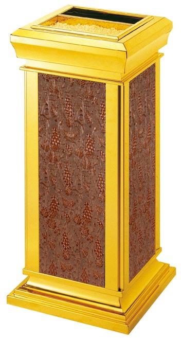 供應(yīng)湛江清遠(yuǎn)韶關(guān)酒店大理石果皮箱廠家直銷/不銹鋼座地?zé)熁彝?  title=