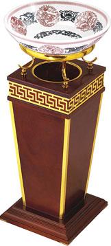 供應(yīng)衡陽(yáng)不銹鋼垃圾桶 大理石垃圾桶，座地果皮箱 廠家直銷