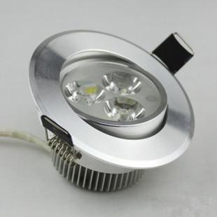 【美萊優(yōu)品】led射燈天花燈3W高亮款射燈led全套燈具射燈背景墻燈 LED高光3W天花射燈 LED3W天花射燈
