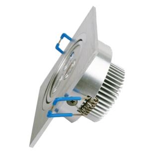 【美萊優(yōu)品】led豆膽燈led格柵燈單頭方形天花射燈3W/5W/7W LED方形天花燈射燈