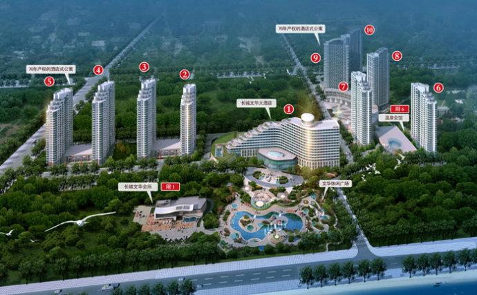 銀灘長城文華苑開啟海景溫泉生活