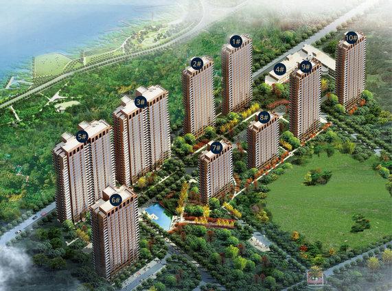 供應(yīng)威海乳山銀灘臨湖觀海海景房海晶城