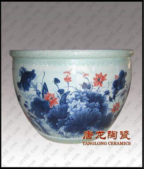 景德鎮(zhèn)廠家1米到2米*陶瓷缸直銷(xiāo)訂做