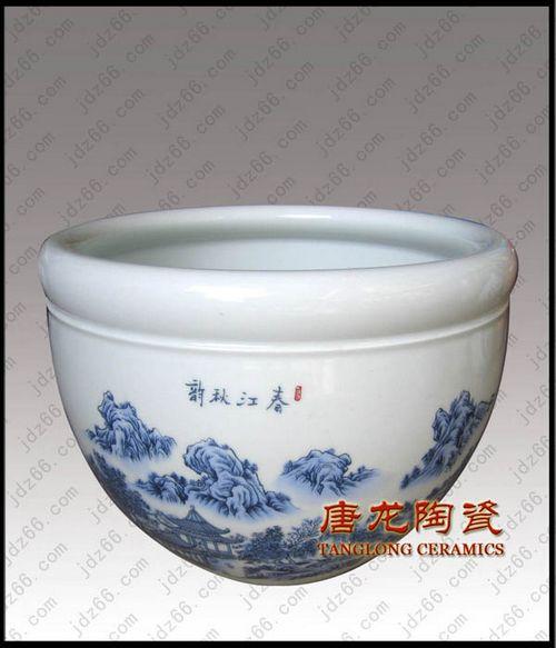 景德鎮(zhèn)廠家1米到2米*陶瓷缸直銷(xiāo)訂做