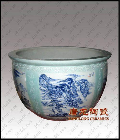 景德鎮(zhèn)廠家1米到2米*陶瓷缸直銷(xiāo)訂做