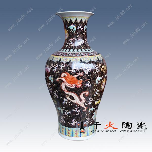 粉彩仿古瓷瓶圖片