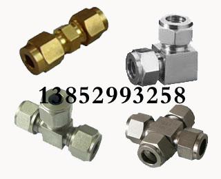 卡套式彎通中間接頭圖片