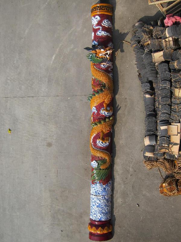 供應(yīng)龍柱(琉璃瓦)