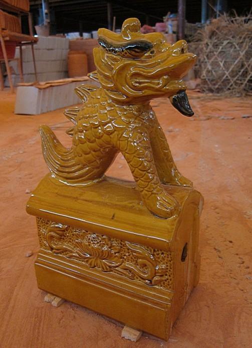 園林琉璃瓦8寸脊獸圖片