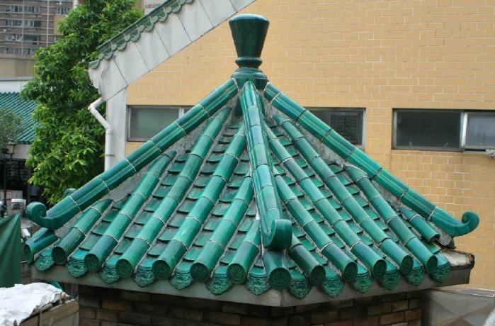 供應(yīng)涼亭冬瓜青琉璃瓦