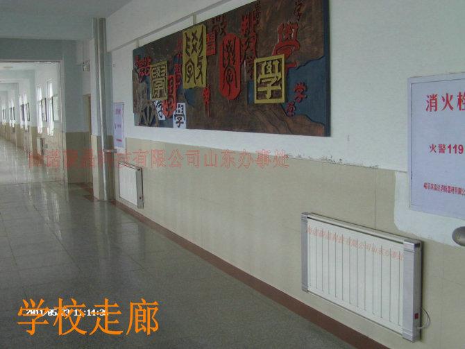 供應上海尚諾碳晶集中取暖實例