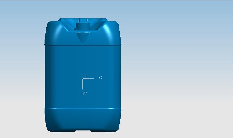 大中小型吹塑桶模具吹塑模具加工圖片