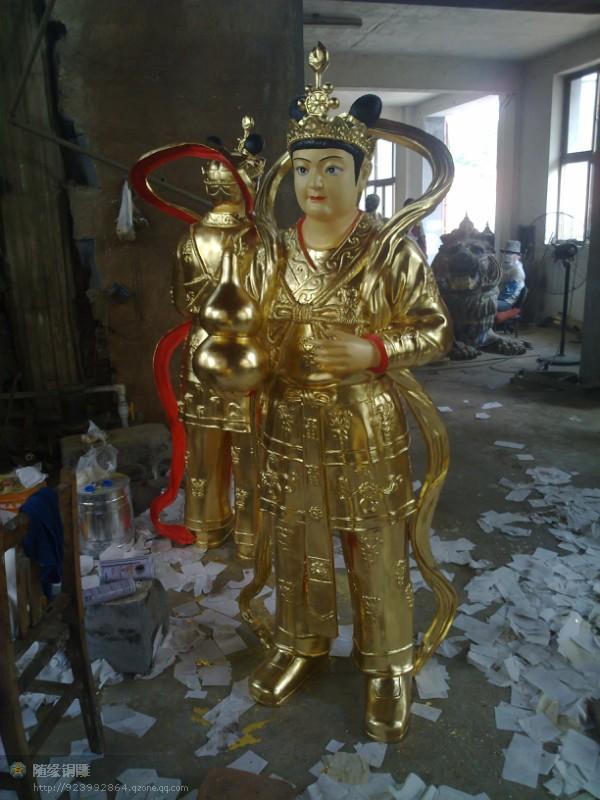 供應(yīng)貼金佛像