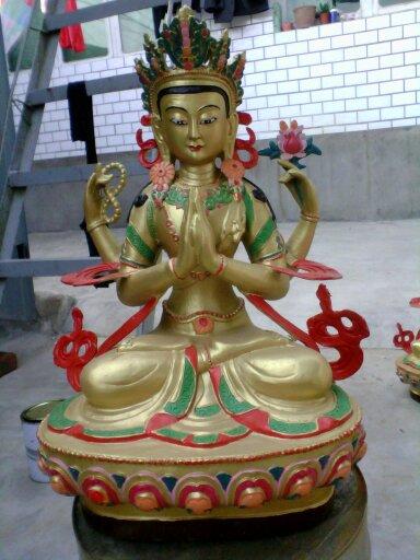 供應(yīng)銅雕千手觀(guān)音