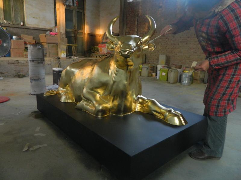 供應工藝品銅牛