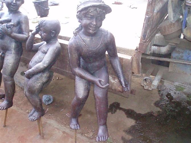 供應(yīng)銅雕人物工藝品