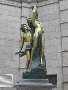 供應(yīng)銅雕人物