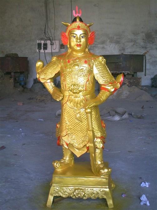 銅雕關(guān)公圖片