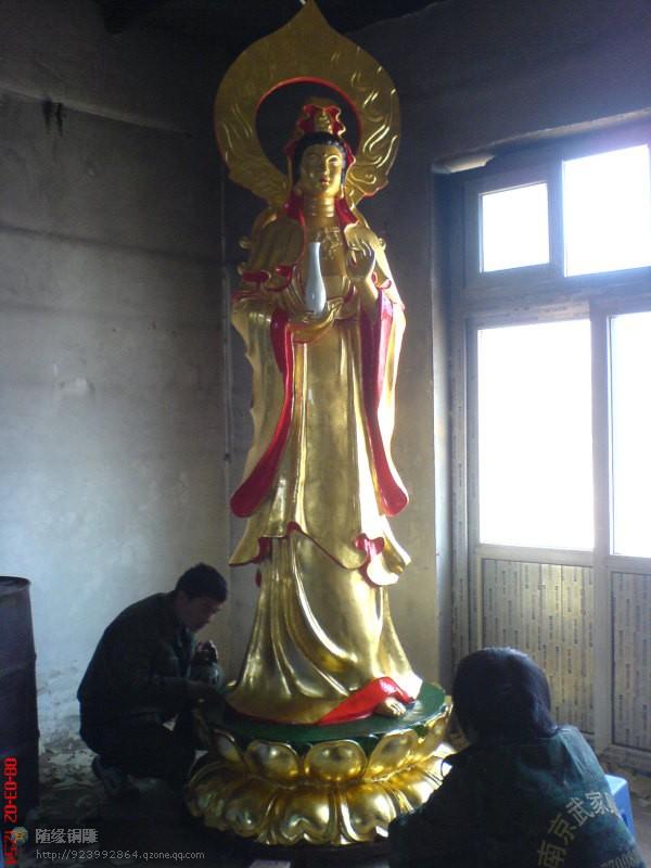 供應(yīng)銅雕觀音菩薩