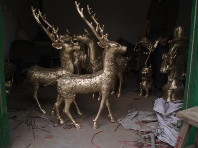 供應(yīng)河北保定銅雕鹿