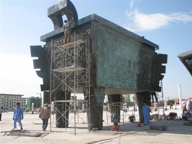 供應(yīng)方鼎銅雕