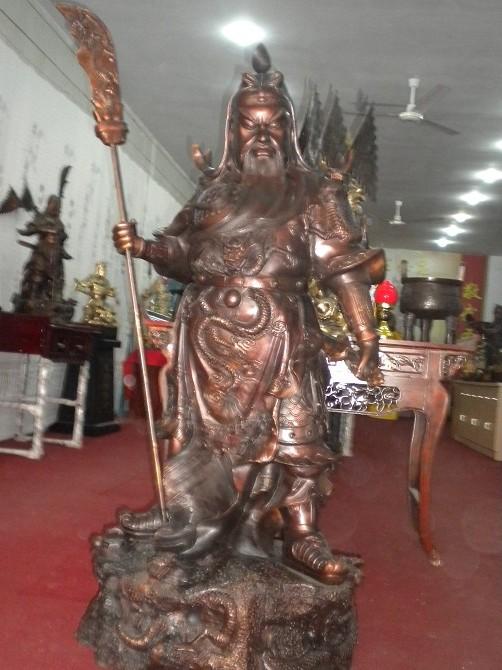 供應(yīng)銅雕工藝品關(guān)公，銅雕工藝品關(guān)公制作廠家