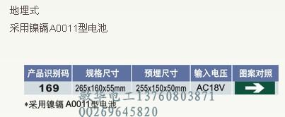 新*語音故障報警指示燈 小方形有邊地埋燈 疏散燈 安全出口