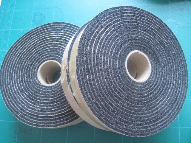 橡塑海綿保溫膠條保溫海綿膠條