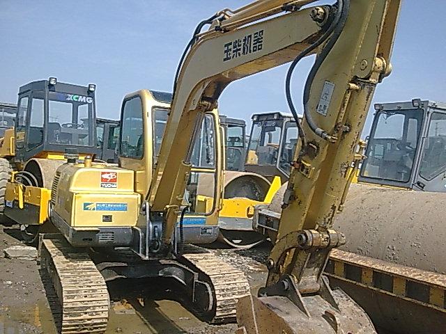 二手玉柴85-6挖掘機圖片