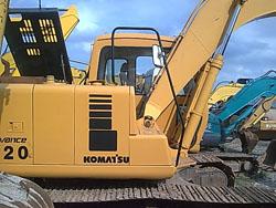 供應(yīng)破冰價格小松120二手挖掘機(jī)