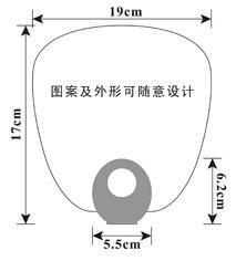 供應(yīng)山東廣告扇子廠廣告扇定做PP廣告扇