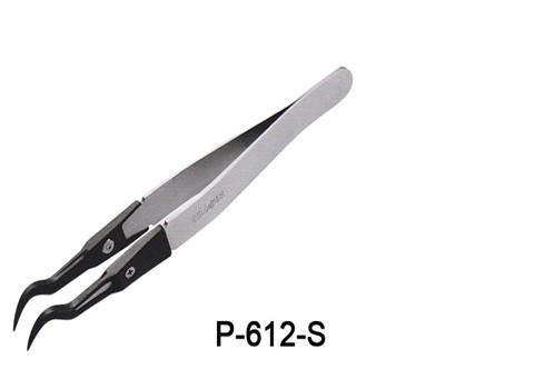 供應(yīng)寶山防靜電鑷子P-612-S HOZAN防靜電鑷子