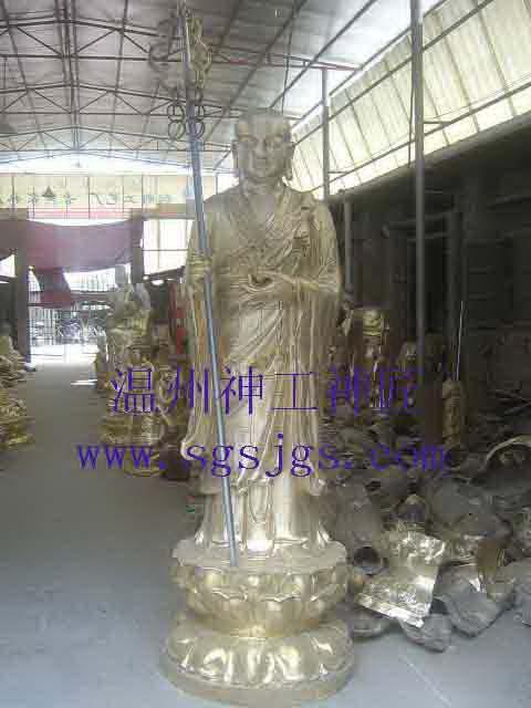 供應(yīng)地藏王價格，地藏王廠家，地藏王貼金