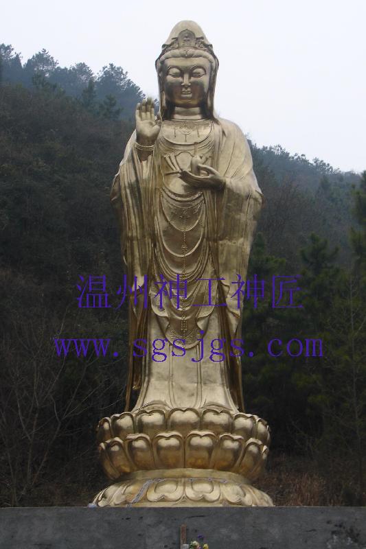 供應(yīng)觀世音菩薩廠家、如來(lái)佛、佛像定做