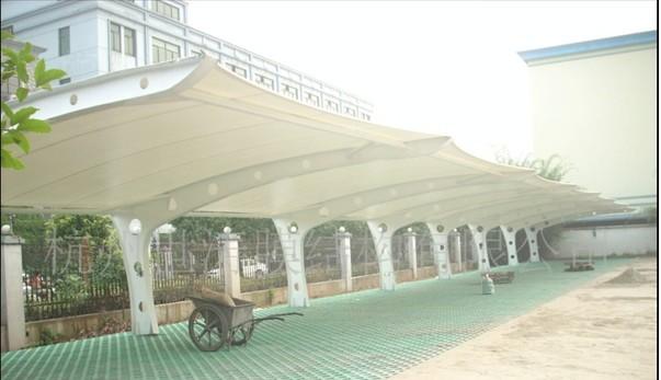 供應(yīng)膜結(jié)構(gòu)停車棚選廈門贏隆科技